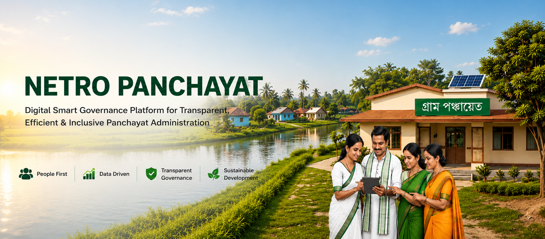 NETRO Panchayat — Government of West Bengal, Digital Smart Governance Platform